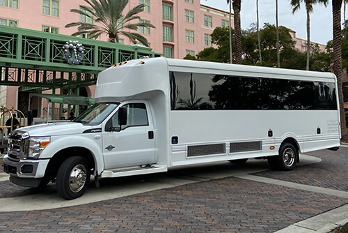 Mid-sized party bus