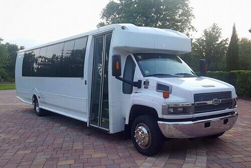  40 passenger Tampa limo bus